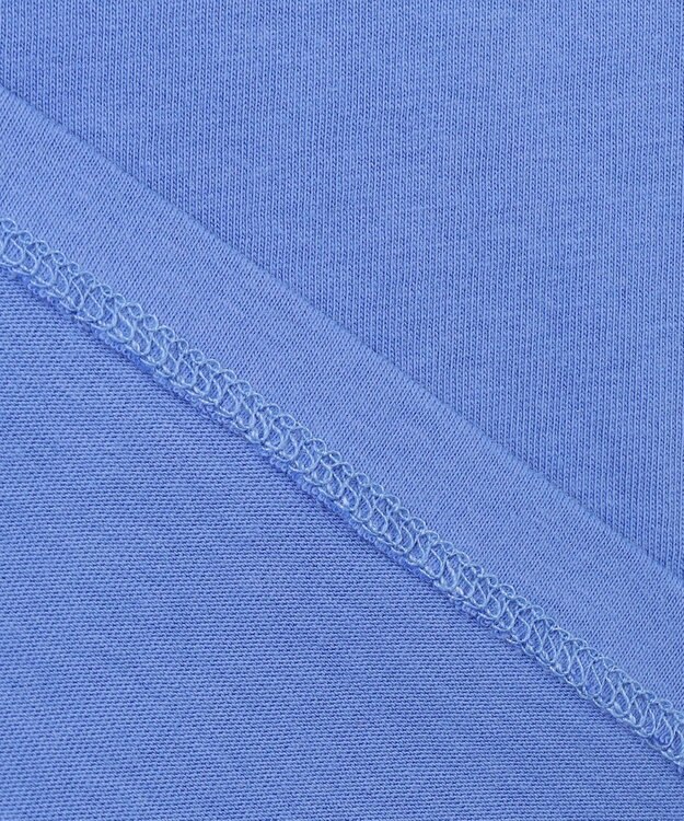 組曲 KIDS 【UVケア】【150-160㎝】フレアラッフル Tシャツ ブルー