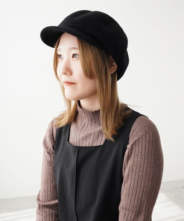 ATRENA バスクキャスケット ブラック