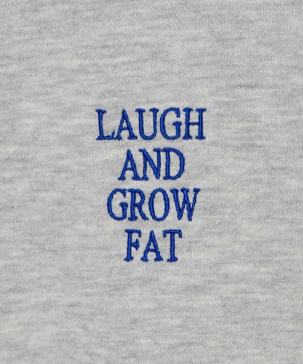 WEGO ハーフジップBIGスウェット 杢グレー