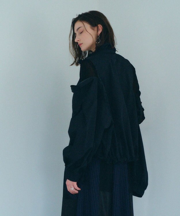 YECCA VECCA マルチway ZIPブルゾン Black