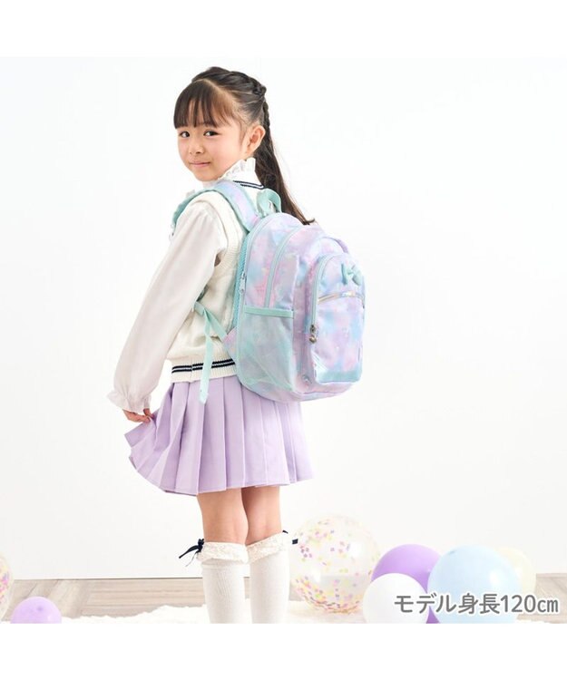 Mother garden マザーガーデン  子供用 リュックサック 【Ｍサイズ】《 ユニコーン / 野いちご 》 コットンキャンディ柄