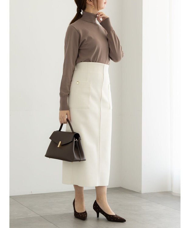 Te chichi タートルネックプルオーバー《2025winter catalog item》 モカ