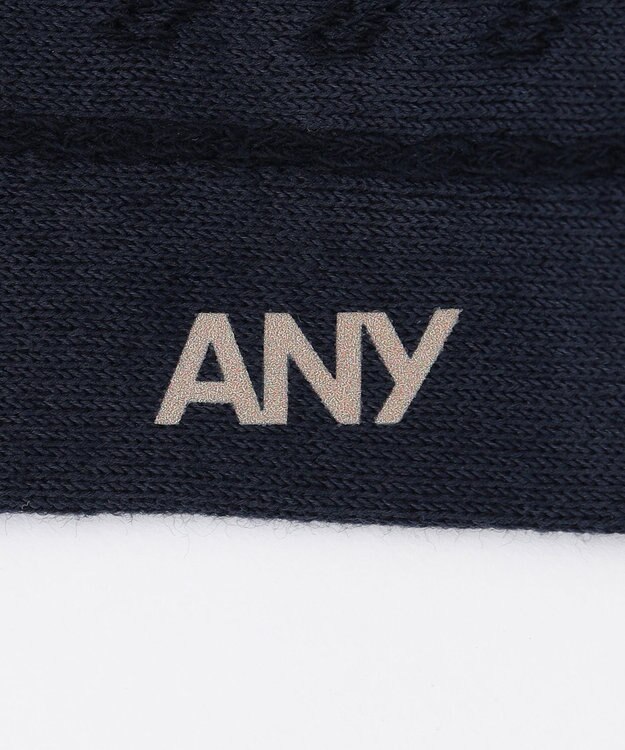 ANY KIDS レースショートソックス ネイビー