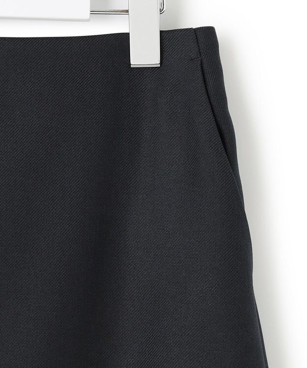 23区 【CLASSY.1月号掲載/洗える】ウールライクカルゼ タイト スカート ネイビー系