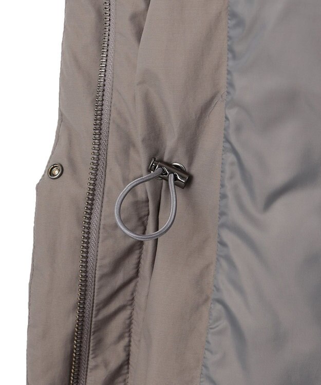 ICB 【WEB&一部店舗限定】ADSダウン フーデットコート ドーングレー系