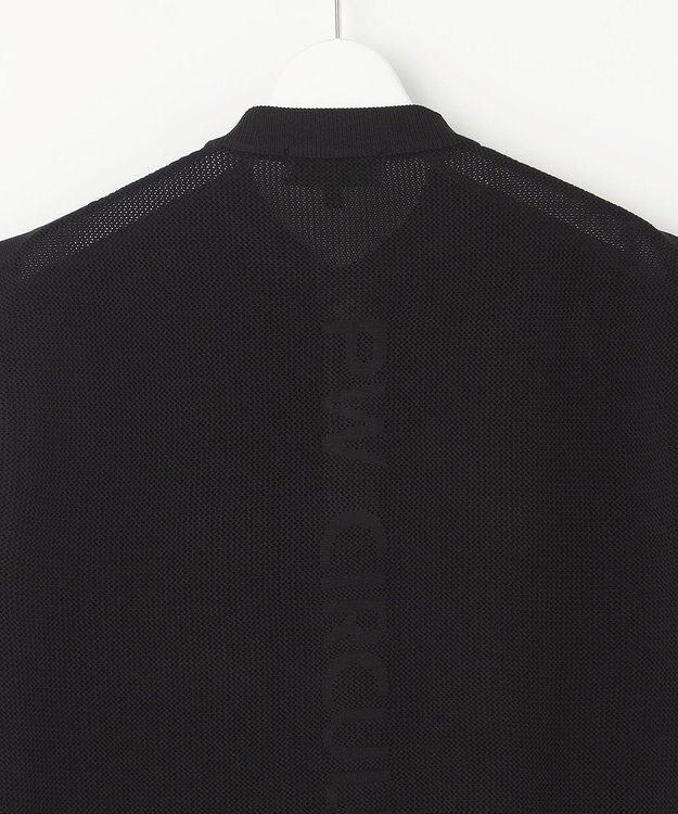 PW CIRCULUS 【WOMEN】バックメッシュ ニットベスト ゴルフウェア レディース ブラック系