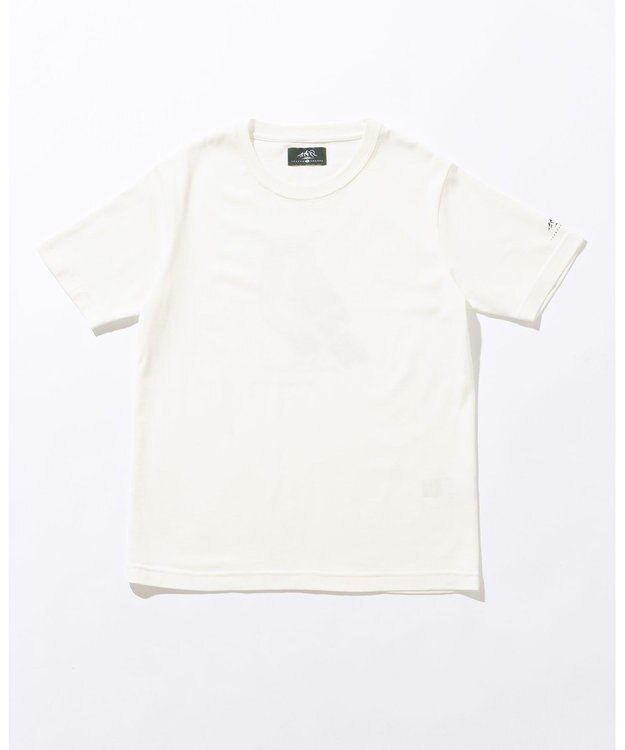 JOSEPH ABBOUD MOUNTAIN 【CREA掲載・テーム ヤルヴィモチーフ・サスティナブル】ビオグレース天竺Tシャツ ホワイト系1