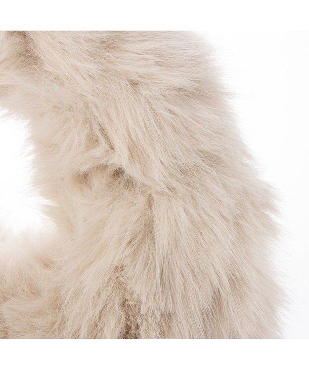 UNBILLION カカトゥ kakatoo / オーバルファーバッグ アイボリー