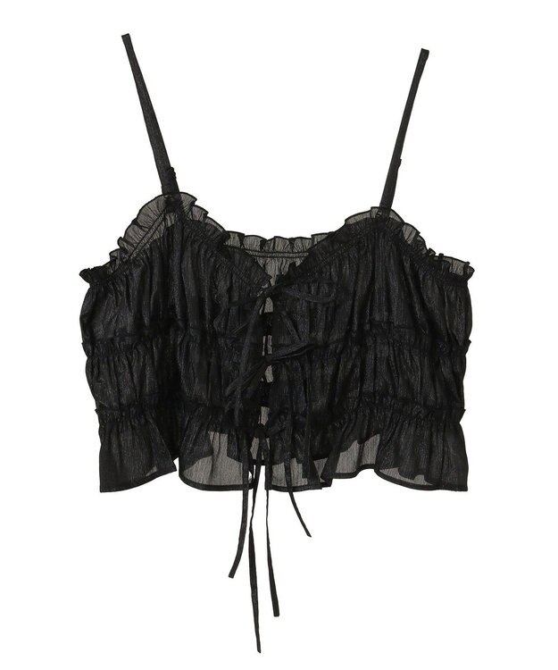 Green Parks ・ＥＬＥＮＣＡＲＥ　ＤＵＥ　シアービスチェ付シャツ Black