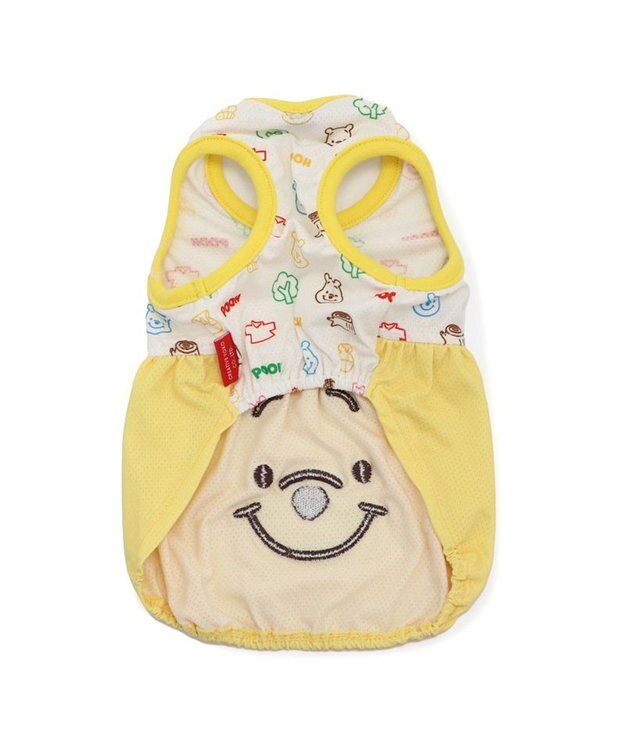 PET PARADISE ディズニー くまのプーさん エコメイド タンクトップ 《お顔》 小型犬 イエロー