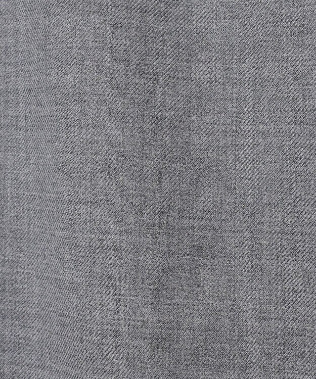 23区 L 【洗える】ナチュラルストレッチサキソニー ベイカー ドロスト パンツ グレー系