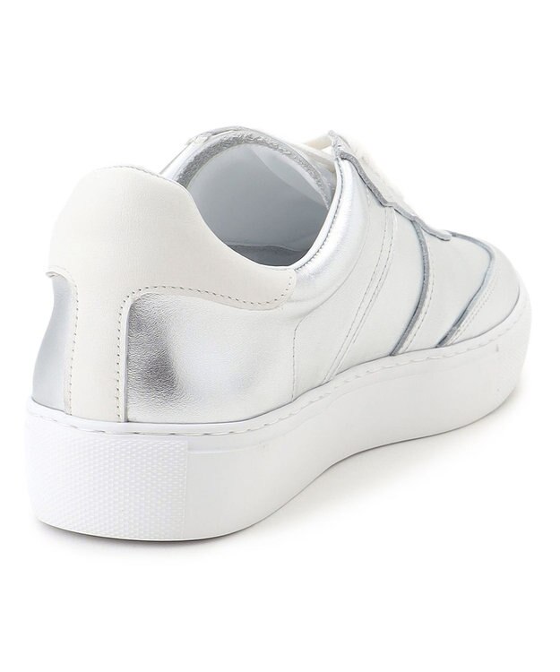 23区 【VERY3月号掲載】レザー スニーカー シルバー系