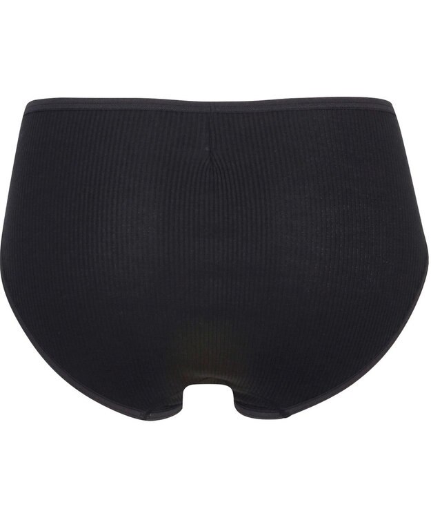 Wing ショーツ 【デイリーフィット リブ】 リブ素材(身生地部) はきこみ丈ふつう EC2400 ウイング／ワコール ブラック