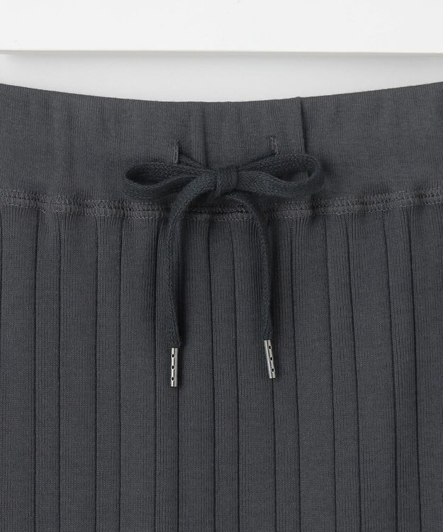 23区 【SLOW/一部店舗限定】ランダムリブフライス スカート グレー系