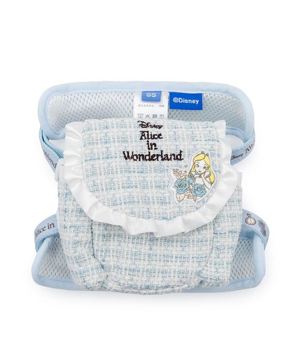 PET PARADISE ディズニー アリス リュックハーネス ３Ｓ ブルー