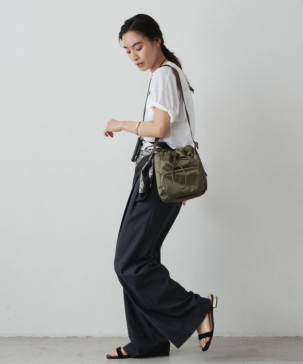 russet 《インフルエンサースタッフ企画》マルチショルダーバッグ(CE-1708) Khaki