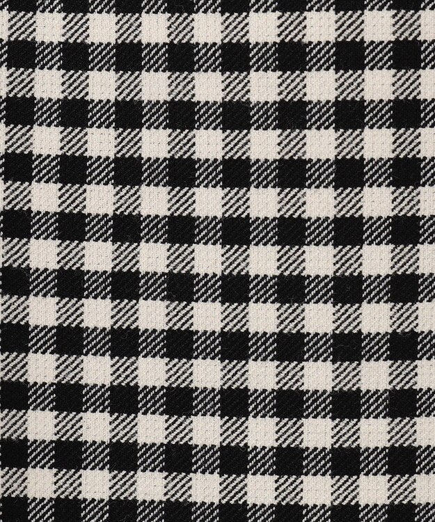 ANY SIS 【美人百花10月号掲載】2WAYリバーシブルラップ スカート 白黒ギンガム×チャコール