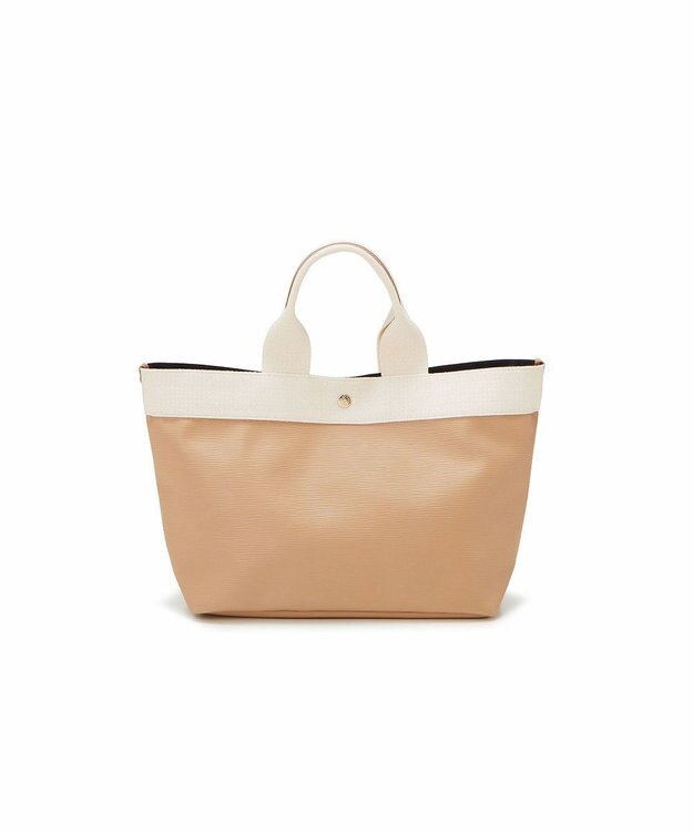 TOPKAPI 【Breath TOPKAPI】リプルネオレザー A4トートバッグ ミルクティ