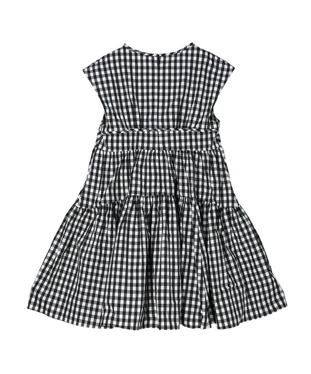 Green Parks コルセット風ミニワンピースⅡ Gingham Check