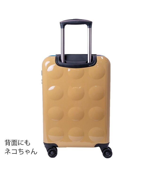 tsumori chisato CARRY 新ネコドットキャリー キャリーバッグ キャリーケース 【 機内持ち込み 約32リットル 1泊 2泊程度 】 ベージュ