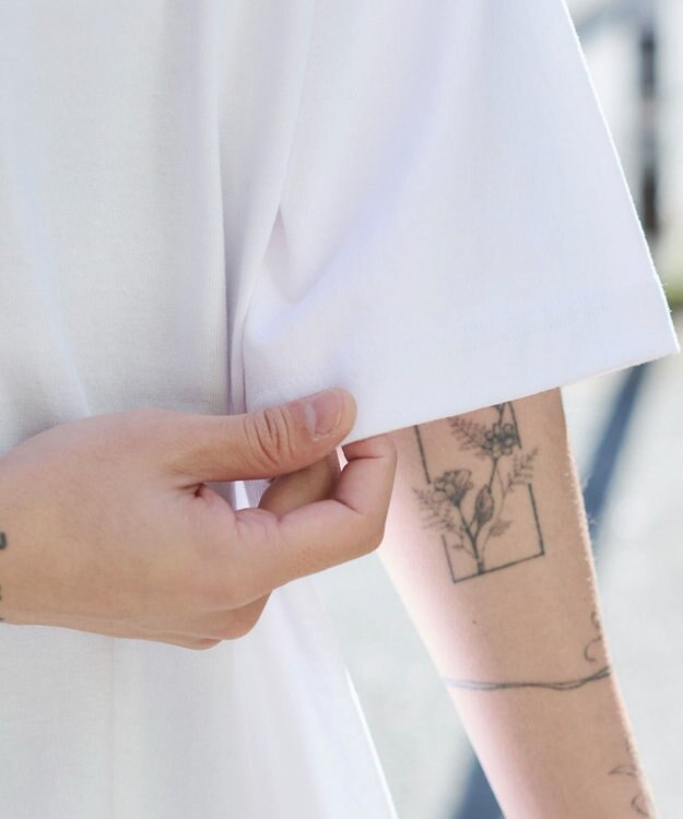 WEGO 【SMLサイズ展開】別注BENDAVISグラフィックT（SS） ホワイト