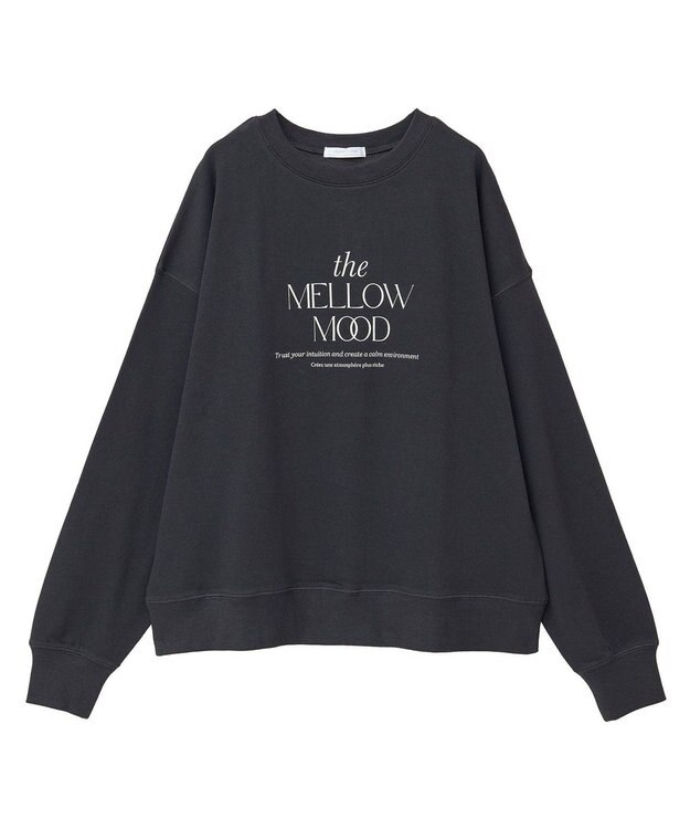 Green Parks アソートロゴミニ裏毛プルオーバー Dark Gray