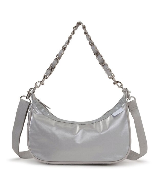 LeSportsac CHAIN SMALL CONV HOBO/シルバーシャインスナイデル シルバーシャインスナイデル