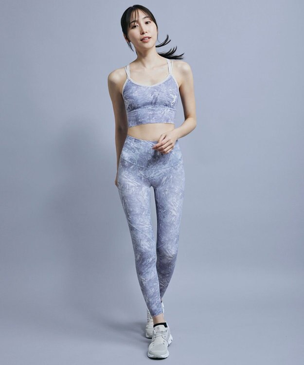 CW-X 【WOMEN】 CW-X スポーツブラ ソフトな着用感 普段使いできるスポブラ 吸汗速乾（本体） ブラレットタイプ 汗消臭（本体） フィットネス トレーニング ヨガ HTY111 /ワコール グレイッシュブルー