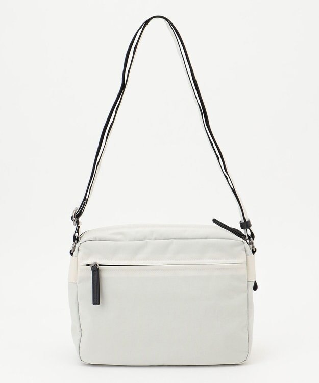 Y'SACCS 【ムック本掲載】クリンクルナイロン　ダブルポケットショルダー ホワイト