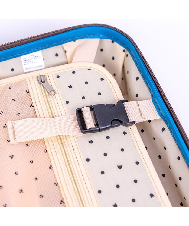 tsumori chisato CARRY 新ネコドットキャリー キャリーバッグ キャリーケース 【 機内持ち込み 約32リットル 1泊 2泊程度 】 ベージュ