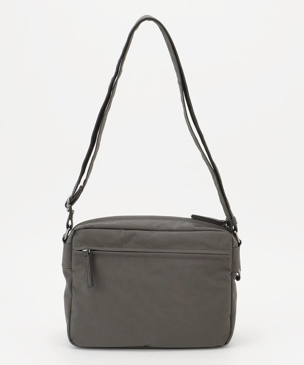 Y'SACCS 【ムック本掲載】クリンクルナイロン　ダブルポケットショルダー ダークグレー