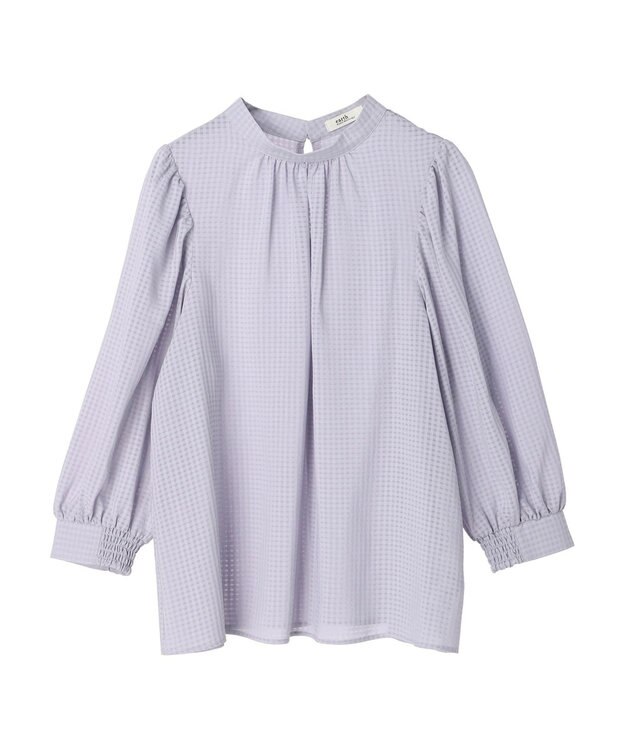 earth music&ecology Ｃｈｅｃｋドビーブラウス Sax