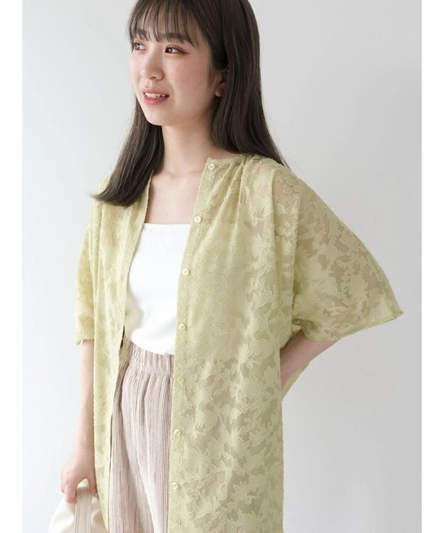 Green Parks ２ＷＡＹ　ジャガードチュニック Green