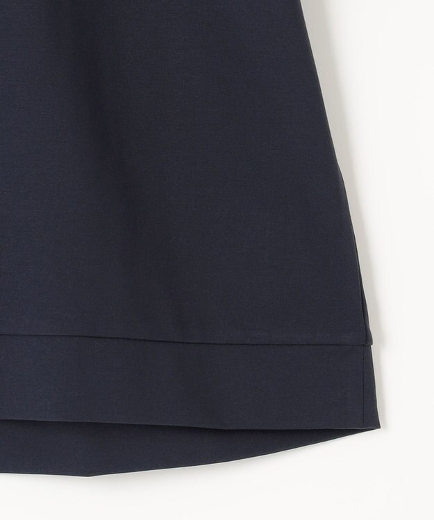 23区GOLF 【23Fondation/MEN】【UVケア】衿ロゴ モックネックシャツ ネイビー系