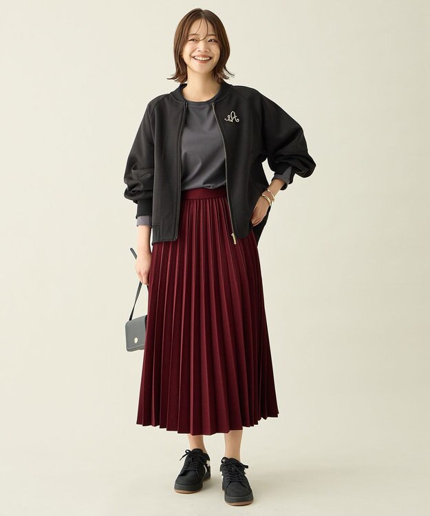 ANY ANYラインブローチ ゴールド