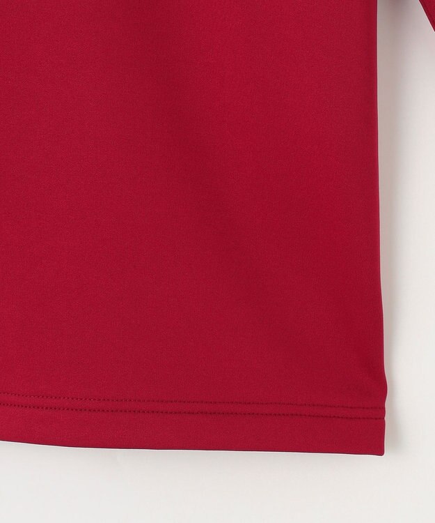 23区GOLF 【MEN】ストレッチ裏フリース モックネック レッド系