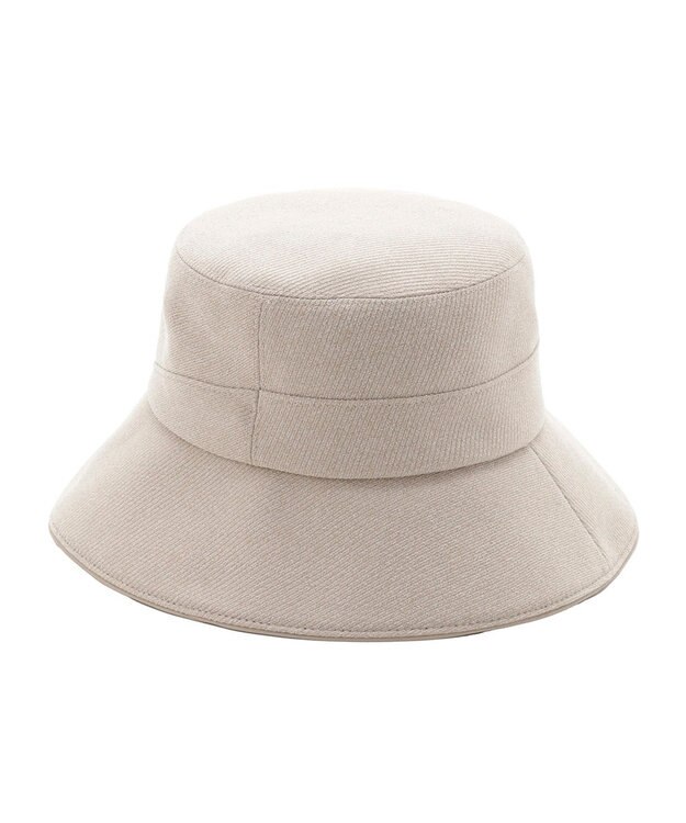 MOONBAT FURLA(フルラ) カーブ切り替え中つばハット 日本製 ベージュ