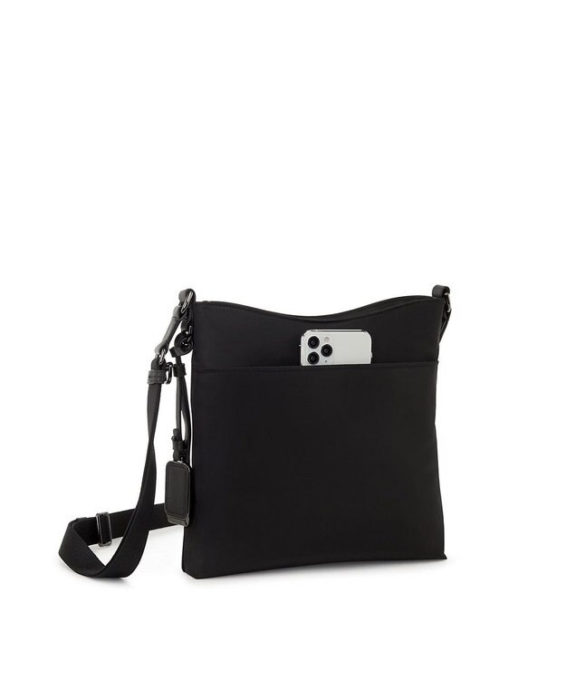 TUMI  レディス  VOYAGEUR 「タイラー」クロスボディ BLACK/GUNMETAL