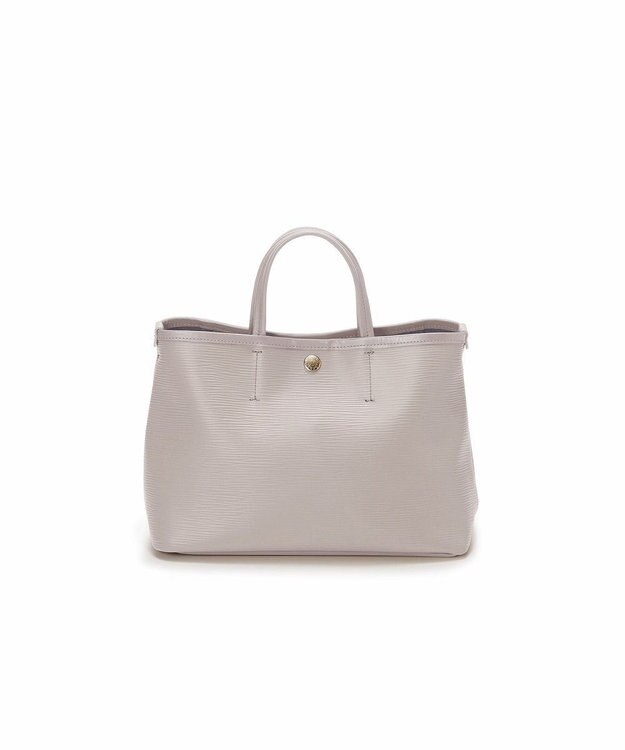 TOPKAPI 【Breath TOPKAPI】RIPPLE リプル ショルダー付き シンプル ミニ トートバッグ サンドグレー