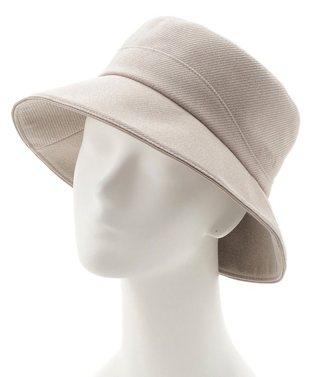 MOONBAT FURLA(フルラ) カーブ切り替え中つばハット 日本製 ベージュ