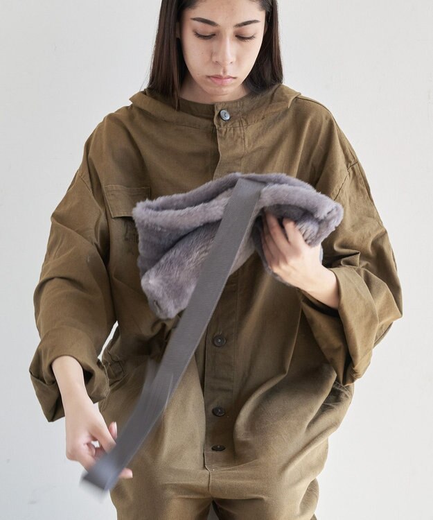 LOOM&SPOOL SRNメリノウール湯たんぽセット（ファシー） グレーGY