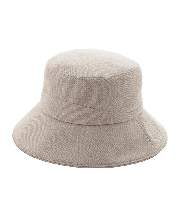 MOONBAT FURLA(フルラ) カーブ切り替え中つばハット 日本製 ベージュ