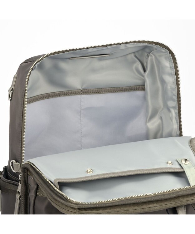 ACE BAGS & LUGGAGE W&.Day/Night リッカノーツ スクエアリュック A4サイズ 14.0インチPC収納 19162 ダブルアンド ダークグレー