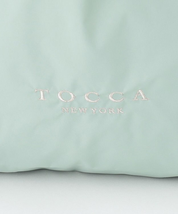 TOCCA 【大人百花掲載】【A4サイズ対応・折りたたみ可】TRIM WAVES SUBBAG サブバッグ トッカブルー系