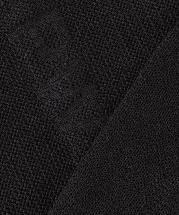 PW CIRCULUS 【WOMEN】バックメッシュ ニットベスト ゴルフウェア レディース ブラック系