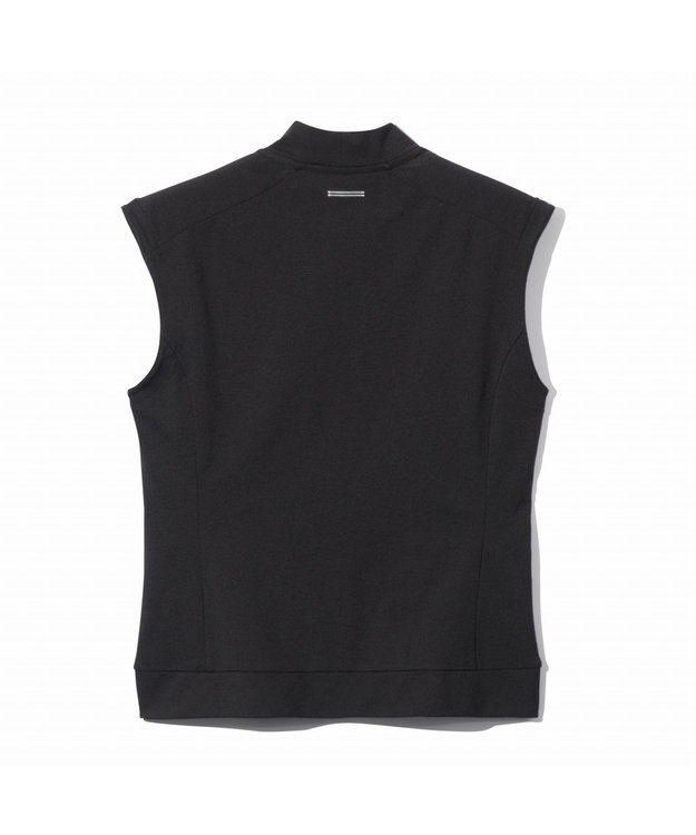 ZERO HALLIBURTON 【吸水速乾・UVケア】 フレンチスリーブモックネックTシャツ ZHG-W5S6b 82981 ブラック