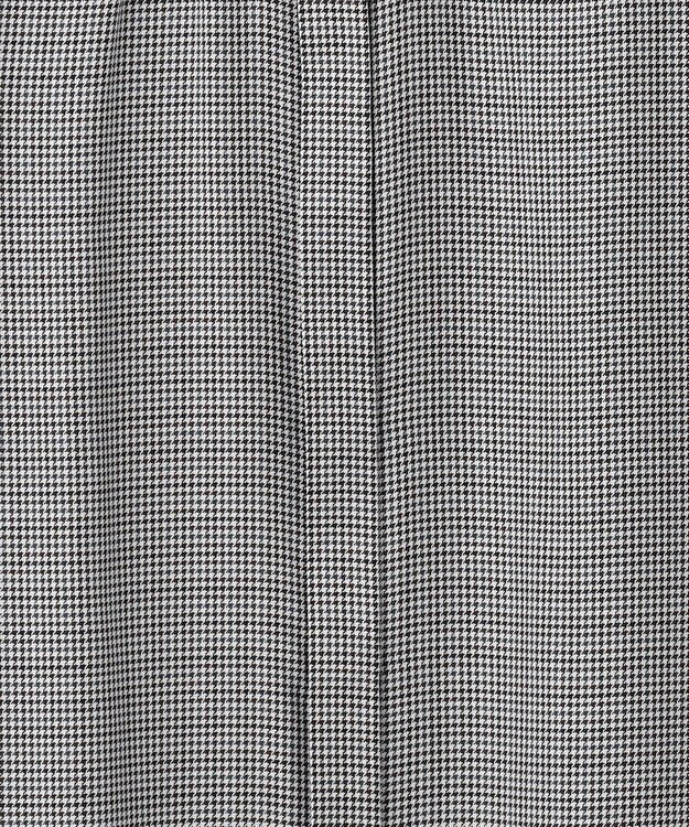 J.PRESS LADIES L 【洗える】Pe/Vis サイロチェック ブラウス ブラック系3