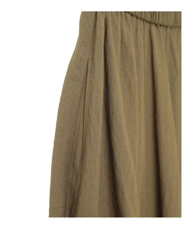 YECCA VECCA アシメデザインスカート Khaki