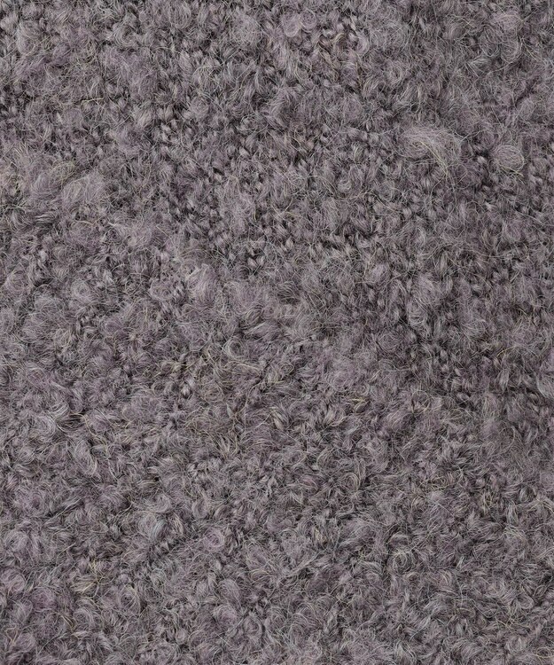 Feroux 【洗える】ブークレーラグラン ニット グレー系