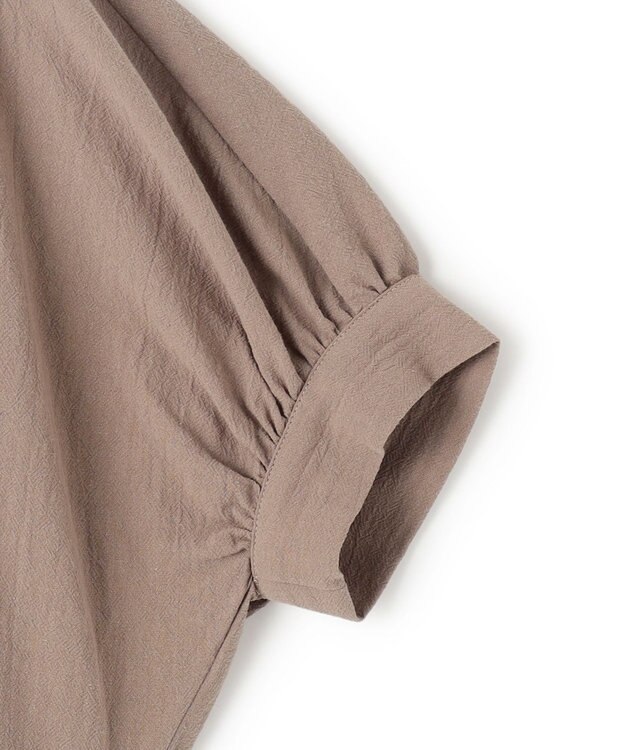 J.PRESS YORK STREET 【WOMEN】バックドレープドルマン ブラウス ブラウン系